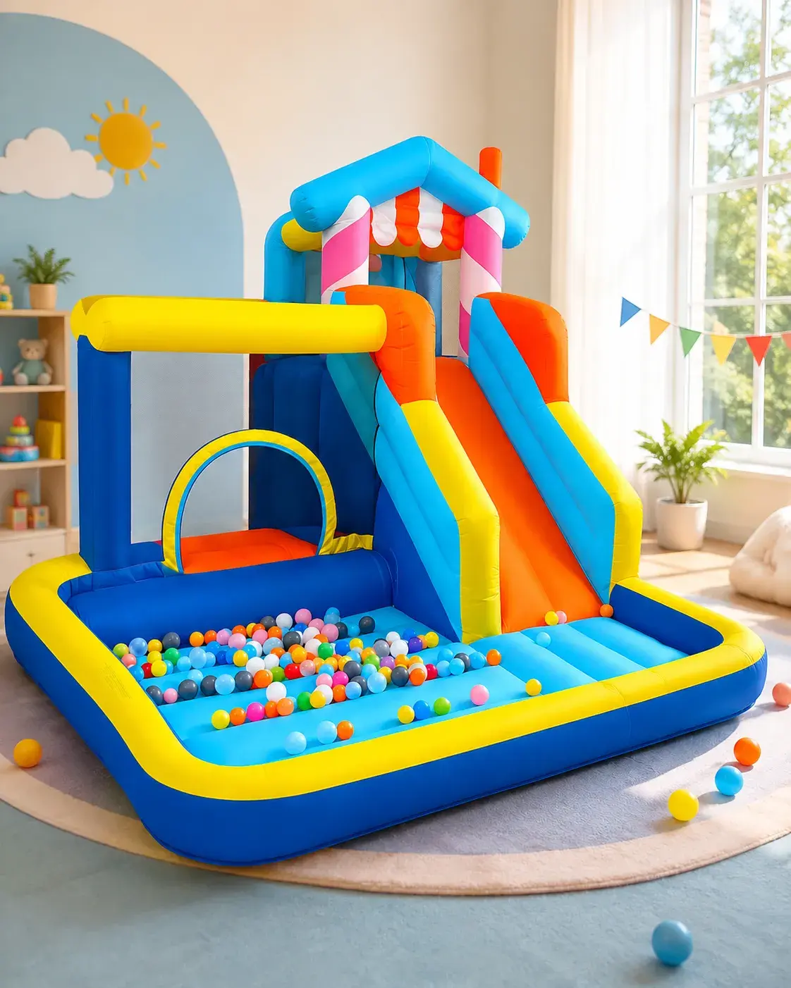 Colorful Inflatable Bounce House